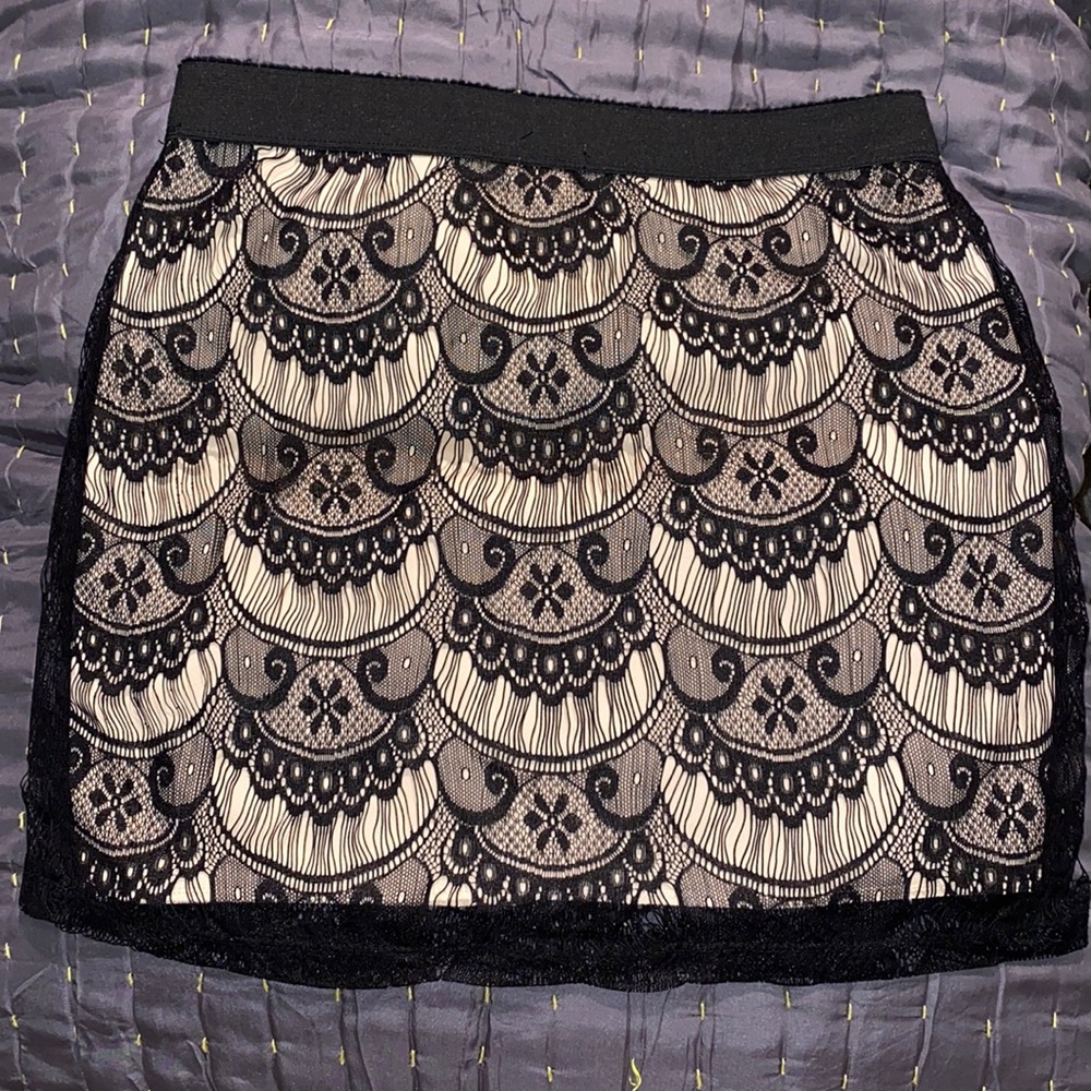 Small lace skirt